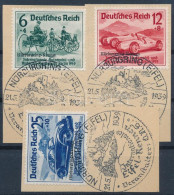 Deutsches Reich 1939 Nürburgring Rennen Mi 695-697 (Mi EUR 100.-) - Sonstige & Ohne Zuordnung