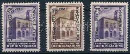 * San Marino 1933 Bologna Mi 198-200 (Mi EUR 150,-) - Altri & Non Classificati