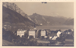 CPA GMUNDEN- TOWN PANORAMA, LAKE, MOUNTAINS - Gmunden