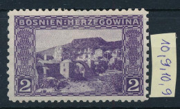 ** Bosznia-Hercegovina 1906 2H Vegyes Fogazással - Autres & Non Classés