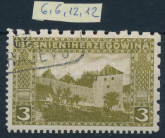 O Bosznia-Hercegovina 1906 3H Vegyes Fogazással - Other & Unclassified