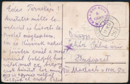 1916 Képeslapon "M.KIR.I.NPF.HUSZ.OSZT / 3. Század" + "EP 261" - Other & Unclassified