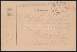 1917 Tábori Posta Levelezőlap / Field Postcard "FP 386 A" - Altri & Non Classificati