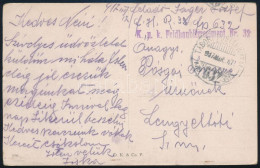 1917 Tábori Posta Képeslap / Field Postcard "K.u.k. Feldhaubitzregiment Nr. 32" + "TP 632" - Sonstige & Ohne Zuordnung