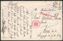 1915 Tábori Posta Képeslap "K.u.k. Seeflugstation Pola" - Other & Unclassified