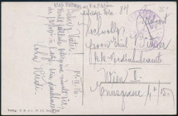 1916 Tábori Posta Képeslap "S.M.S. GÄA" - Sonstige & Ohne Zuordnung