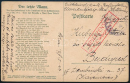 1917 Tábori Posta Képeslap "K.u.k. Seeflugleitung Pola" - Sonstige & Ohne Zuordnung