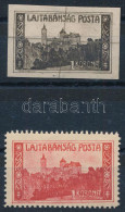 (*), * Nyugat-Magyarország VII. 1921 1K Feketenyomat és Eredeti Nyomat. Signed: Bodor - Otros & Sin Clasificación