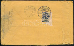SHS 1919 Ajánlott Levél Zágrábba Zita 40f Bélyeggel. Signed: Bodor - Other & Unclassified