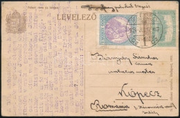 1924 Levelezőlap 2.400K Bérmentesítéssel Szegedről Romániába - Other & Unclassified