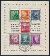 O 1938 Eucharisztikus Blokk (9.000) - Other & Unclassified