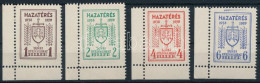 * 1939 Soproni Tábori Küldöncjárat II. Kiadás ívsarki Sorozat (**85.000) / Sopron Courier Post Stamp II. Issue Complete  - Altri & Non Classificati