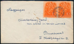 1938 Levél "BALASSAGYARMAT-VÁC-BUDAPEST" Mozgóposta Bélyegzéssel - Andere & Zonder Classificatie