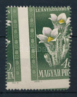 ** 1950 Virág I. 40f Látványosan Elfogazva - Sonstige & Ohne Zuordnung