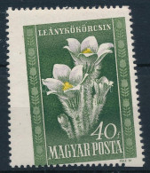 * 1950 Virág I. 40f Látványosan Elfogazva - Sonstige & Ohne Zuordnung