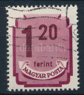 O 1950 Forint-filléres Portó II. 1,20Ft Eltömődött "o" Betű - Altri & Non Classificati