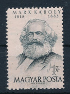 ** 1953 Karl Marx B Típus, Enyhén Elfogazva - Autres & Non Classés