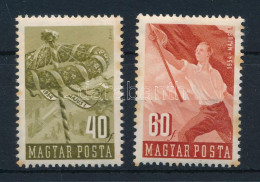 ** 1954 Május 1. Sor Számvízjellel (rozsda / Stain) - Andere & Zonder Classificatie