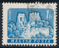 O 1960 Várak 1Ft Festékfoltok A "Magyar Posta" Feliratban - Otros & Sin Clasificación