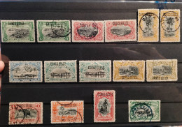 Congo Belge - Surcharges "Congo Belge" - 1909 - MH & Oblitérés - Unused Stamps