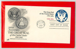 USA - Intero Postale - Ganzsachen - Stationery -  The Great Seal 20c. - 1981-00