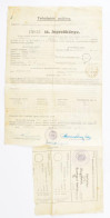1941 Jegyzőkönyv A Honvédség Részére Lefoglalt Motorkerékpárról - Sonstige & Ohne Zuordnung