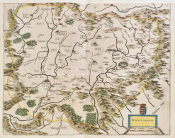 Bouttats, Gaspar: Transylvania. Erdély Színezett Rézmetszetű Térképe. Megjelent: Priorato Galeazzo Gualdo: Historia Di L - Other & Unclassified