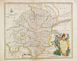 Ca 1744 A New And Correct Map Of The South East Part Of Germany Including ... Also The Queen Of Hungary's Hereditary Dom - Altri & Non Classificati