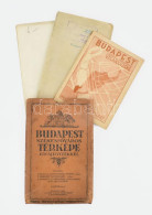 1927 Budapest Székesfőváros Térképe Utcajegyzékekkel. 1. Budapest Székesfőváros Térképe, 1:25.000, Bp., M. Kir. Térképés - Altri & Non Classificati