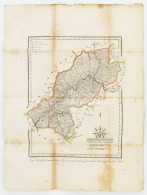 1810 Trencsén Vármegye Térképe, Metszet, Foltos, 45×33 Cm - Other & Unclassified