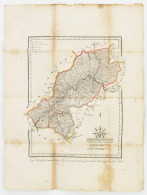 1810 Trencsén Vármegye Térképe, Metszet, Foltos, 45×33 Cm - Altri & Non Classificati