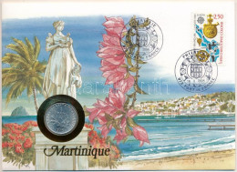 Franciaország / Martinique 1975. 1Fr Felbélyegzett Borítékban, Bélyegzéssel, Német Nyelvű Leírással T:XF France / Martin - Unclassified