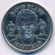 Nagy-Britannia / Anglia 1996. "David Platt - Midfield / 1996 - A Hivatalos Angol Keret" Futball Emlékérem (27mm) T:AU Gr - Zonder Classificatie