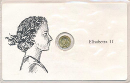 1965. "II. Erzsébet" Jelzetlen Modern Mini Au Pénz, Lezárt, Eredeti Műanyag Tokban (0.333/10mm) T:UNC 1965. "Elizabeth I - Non Classificati