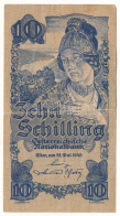 Ausztria 1945. 10Sch "1280 52.993" T:F  Austria 1945. 10 Schilling "1280 52.993" C:F  Krause#114 - Sin Clasificación