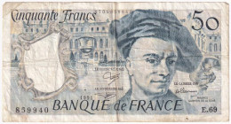 Franciaország 1991. 50Fr T:F  France 1991. 50 Francs C:F - Ohne Zuordnung