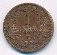 Ausztria 1858M 1kr Cu T:1-,2 Ph., ü.  Austria 1858M 1 Kreuzer Cu C:AU,XF Edge Error, Ding Krause KM#2186 - Non Classés