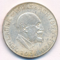 Ausztria 1958. 25Sch Ag "Carl Auer Von Welsbach" T:XF Patina Austria 1958. 25 Schilling Ag "Carl Auer Von Welsbach" C:XF - Unclassified