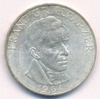 Ausztria 1964. 25Sch Ag "Franz Grillparzer" T:AU,XF Patina Austria 1964. 25 Schilling Ag "Franz Grillparzer" C:AU,XF Pat - Non Classés