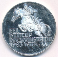 Ausztria 1983. 500Sch Ag "Lovaglás VB" Kapszulában T:PP Austria 1983. 500 Schilling Ag "Riding World Cup" In Capsule C:P - Non Classés