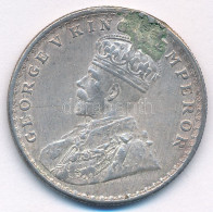 Brit-India 1919. 1R Ag "V. György" T:3 Fülnyom, Anyaghiány British India 1919. 1 Rupee Ag "George V" C:F Earmark, Missin - Ohne Zuordnung