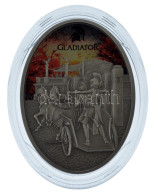 Fidzsi-szigetek 2013. 10$ Ag "Gladiator - Gladiatrix" Részben Multicolor, Dísztokban, Tanúsítvánnyal T:UNC Fiji 2013. 10 - Sin Clasificación