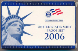 Amerikai Egyesült Államok 2006S 1c-1$ (5xklf) Forgalmi Sor, Műanyag Tokban + 1/4$ Cu-Ni "50 állam" (5xklf), Műanyag Tokb - Non Classificati