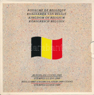 Belgium 1989. 50c-50Fr (10xklf) Forgalmi Sor Karton Dísztokban, Minden Névértékből Francia és Holland Feliratú érme, A B - Non Classificati