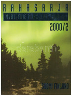 Finnország 2000. 10p - 10M (5xklf) Forgalmi Sor + "Finn Verde" Zseton Szettben, Karton Dísztokban T:UNC A Dísztok Ragasz - Unclassified