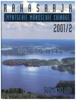 Finnország 2001. 10p - 10M (5xklf) Forgalmi Sor + "Finn Verde / J.V. Snellmann" Cu-Ni Zseton Szettben, Karton Dísztokban - Ohne Zuordnung