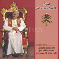 Máltai Lovagrend 2005. 1L Cu-Ni (5xklf) "II. János Pál Pápa" érmeszett Karton Dísztokban T:BU Sovereign Order Of Malta 2 - Unclassified