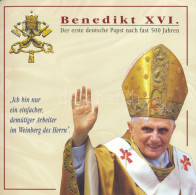 Szomália 2006. 1$ Cu-Ni (5xklf) "XVI. Benedek Pápa" érmeszett Karton Dísztokban T:BU Somalia 2006. 1 Dollar Cu-Ni (5xdif - Ohne Zuordnung