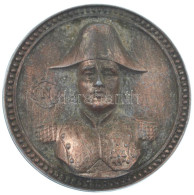 Franciaország DN "Bonaparte Napóleon / Szuvenír Párizsból" Fém Emlékérem (53mm) T:XF,VF France ND "Napoleon Bonaparte /  - Ohne Zuordnung