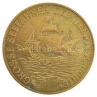 Német Demokratikus Köztársaság ~1980. "Christopher Columbus, Amerika Felfedezője" Kétoldalas Bronz Emlékérem (30mm) T:1- - Sin Clasificación